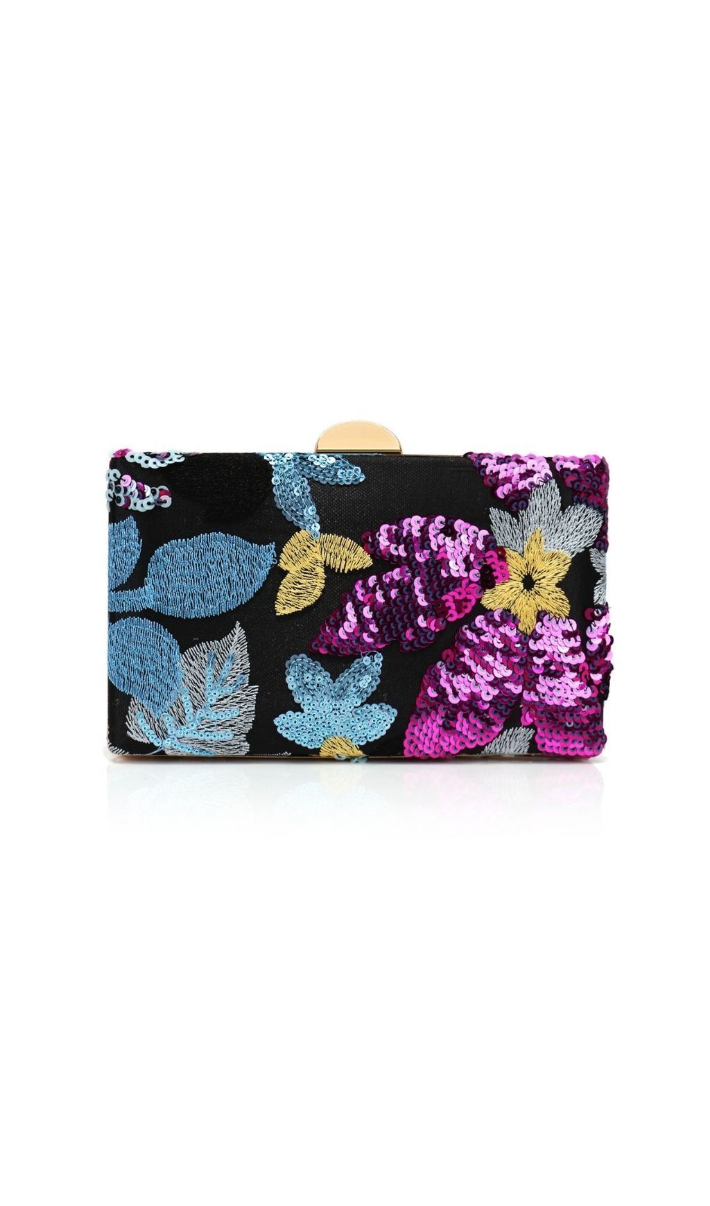 Fashionslee Women Lecea Flower Sequin Handbag
