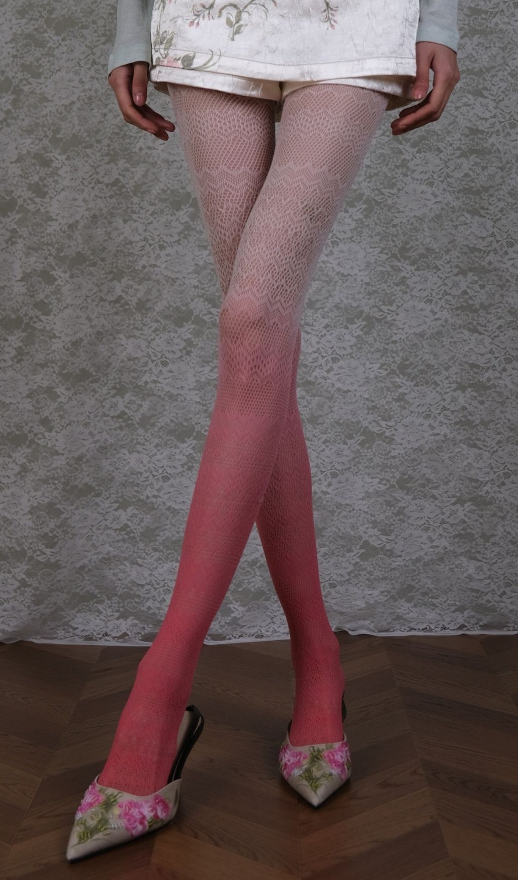 57090b87d94b0b0332abd2c573b6508e Pink Gradient Tights
