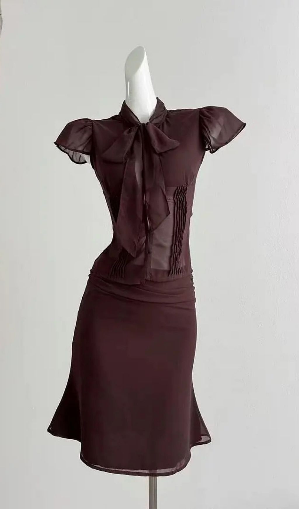 Irène Ruffled Tulle Top & Skirt Set - OWNCI Irène Ruffled Tulle Top & Skirt Set - OWNCI