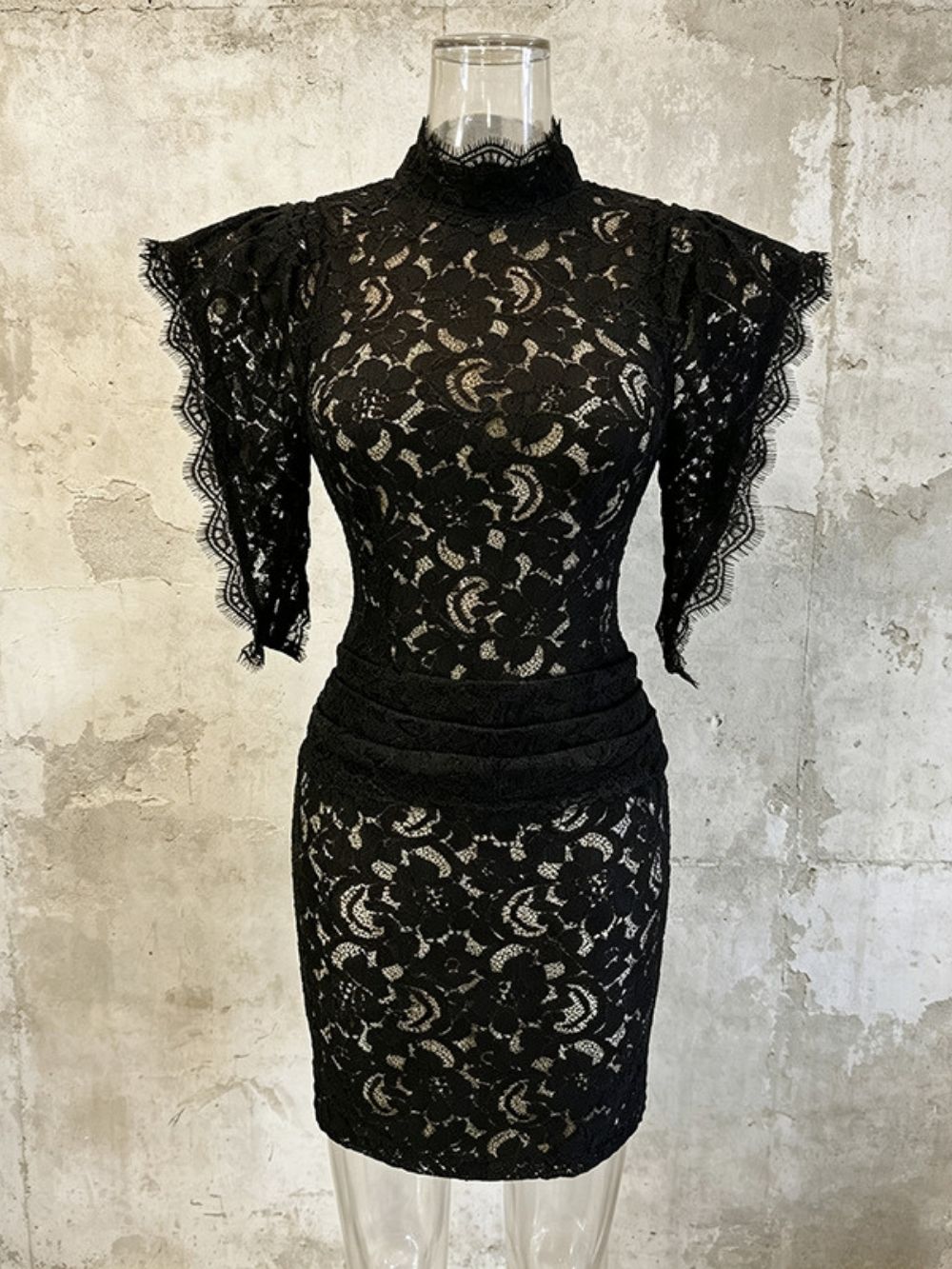 Mandisa Lace Mini Dress - OWNCI