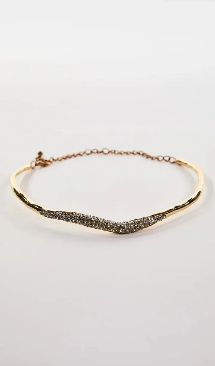 Oaelith Rhinestone Choker - OWNCI