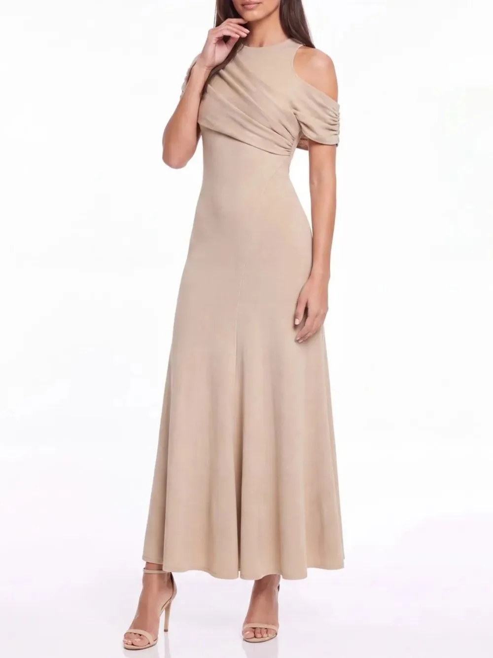 Norvia Ruched Mermaid Maxi Dress - OWNCI Norvia Ruched Mermaid Maxi Dress - OWNCI