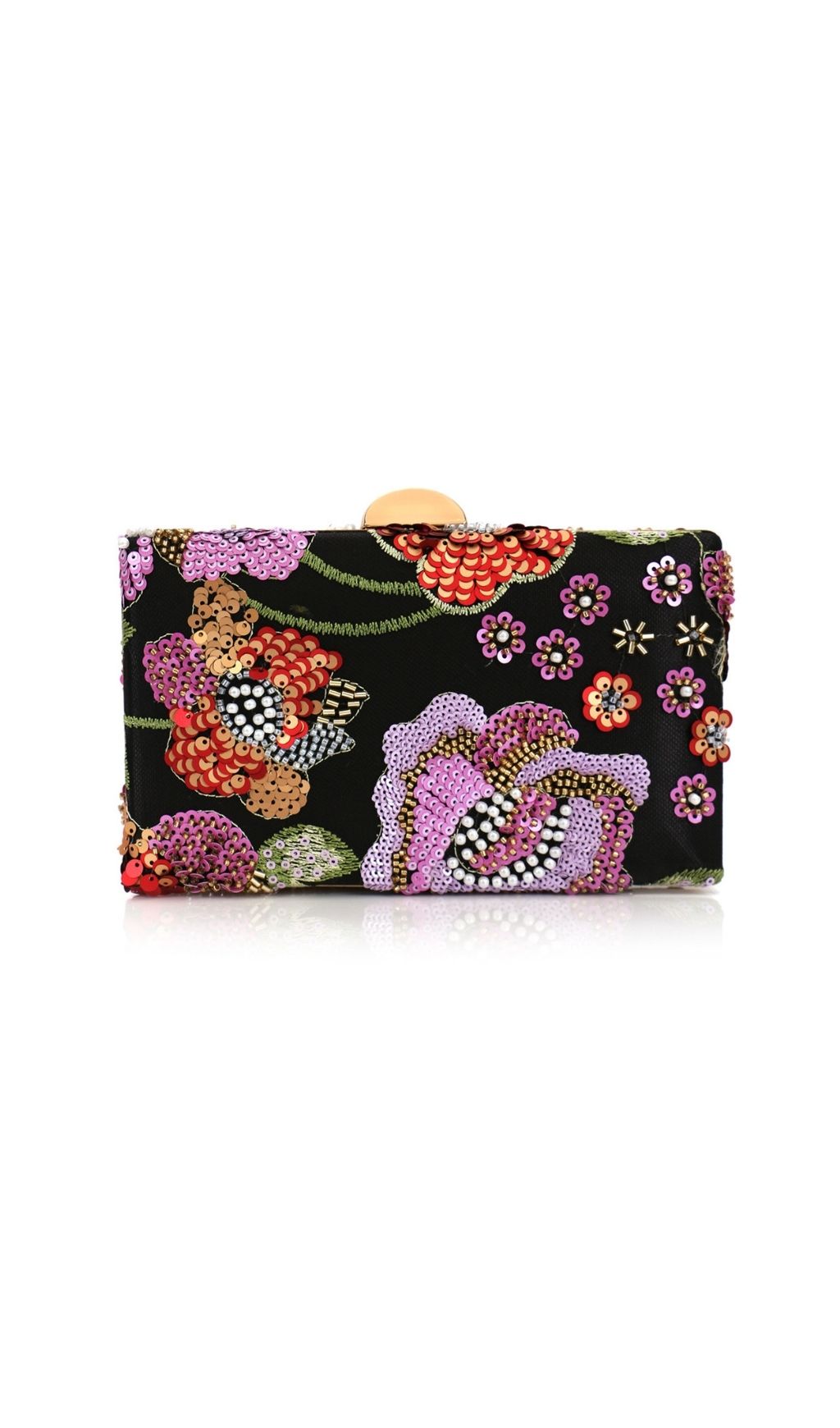 Fashionslee Women Leba Sequin Flower Handbag