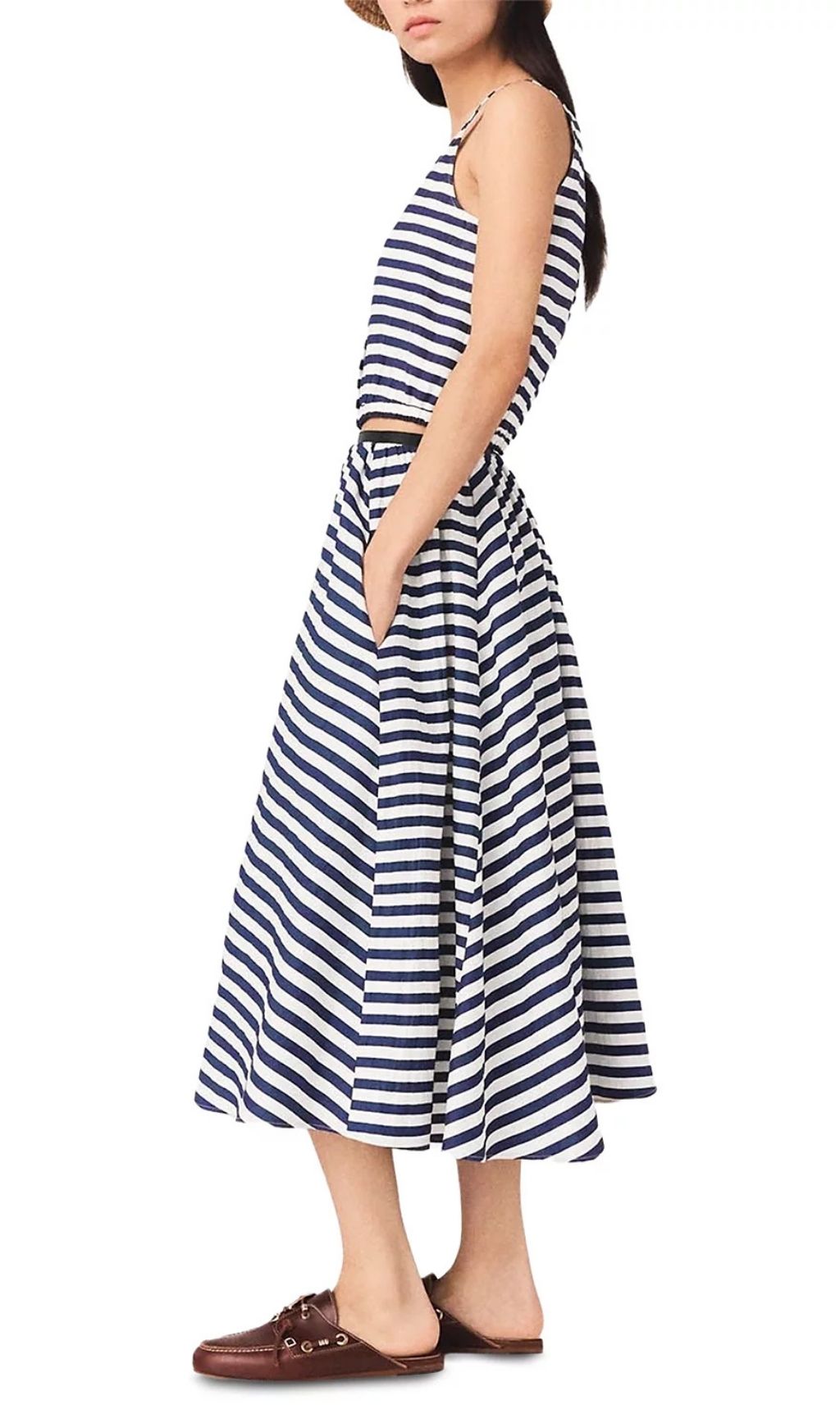 Fashionslee Women Lalais Striped Top