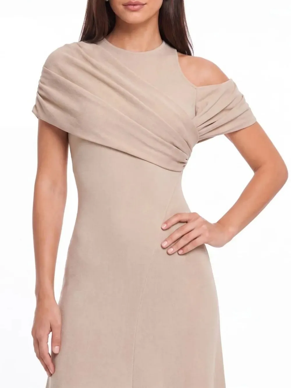 Norvia Ruched Mermaid Maxi Dress - OWNCI Norvia Ruched Mermaid Maxi Dress - OWNCI