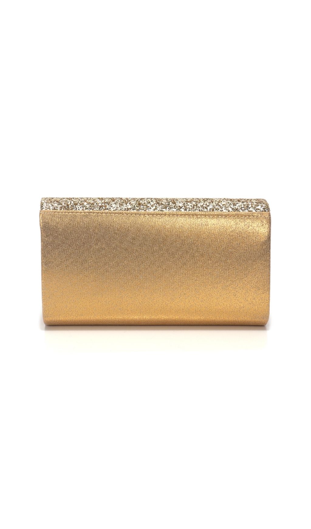 Fashionslee Women Layne Gold "V" Handbag
