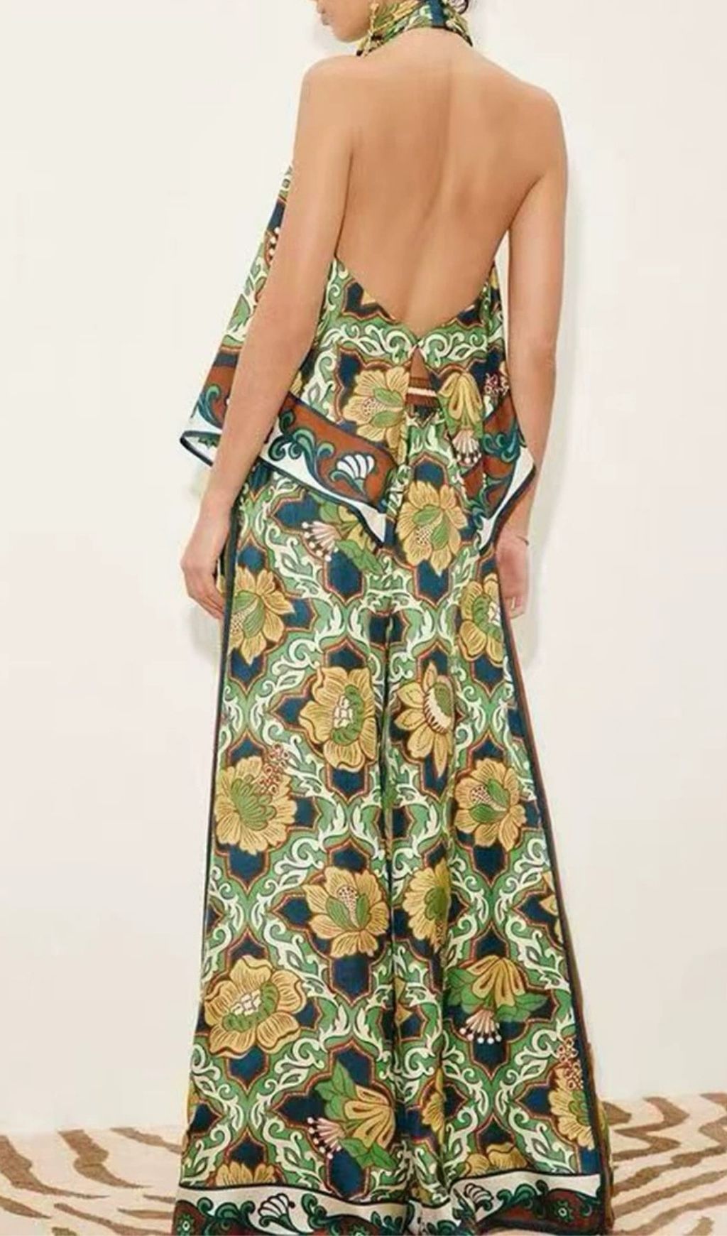 Fashionslee Women Madge Printed Two-Piece Set