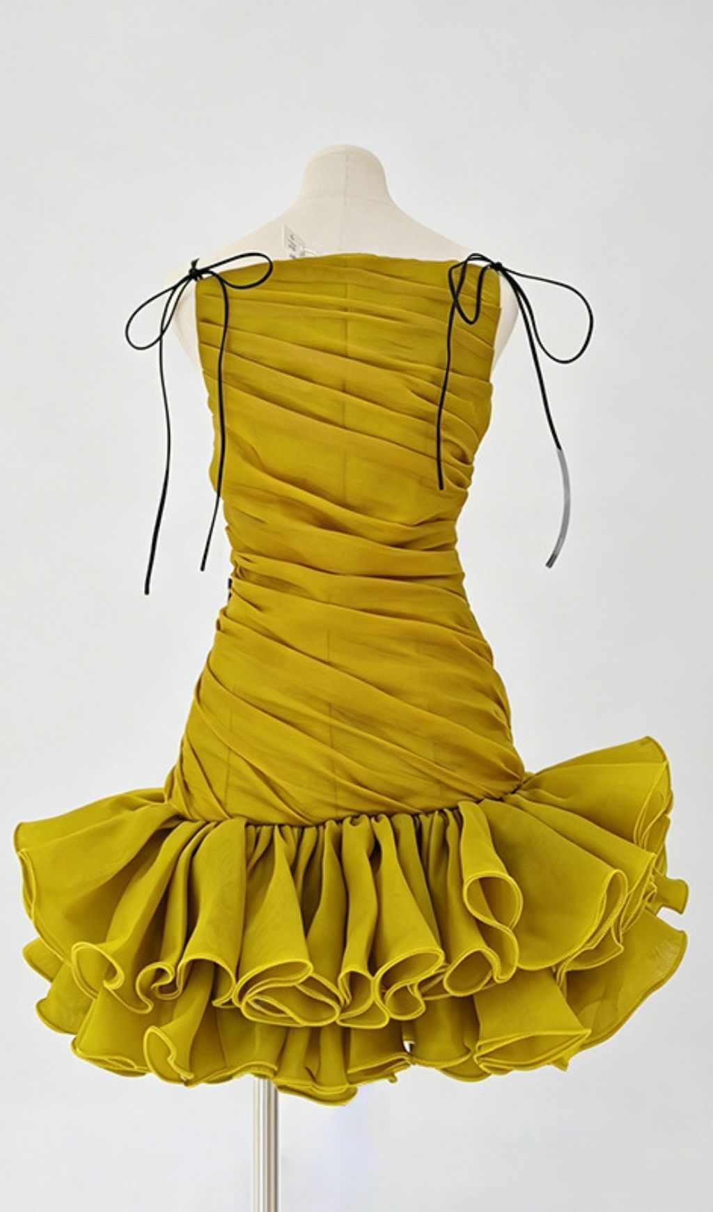 Fashionslee Women Leonore Strappy Ruched Mini Dress