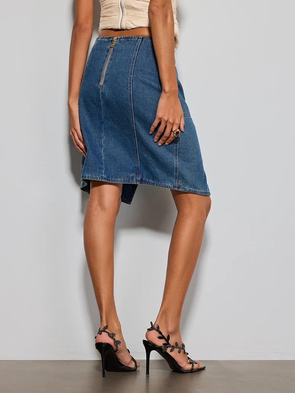 69ca85867b3ed324a021efe7db73b5ce Taelorin Denim Skirt