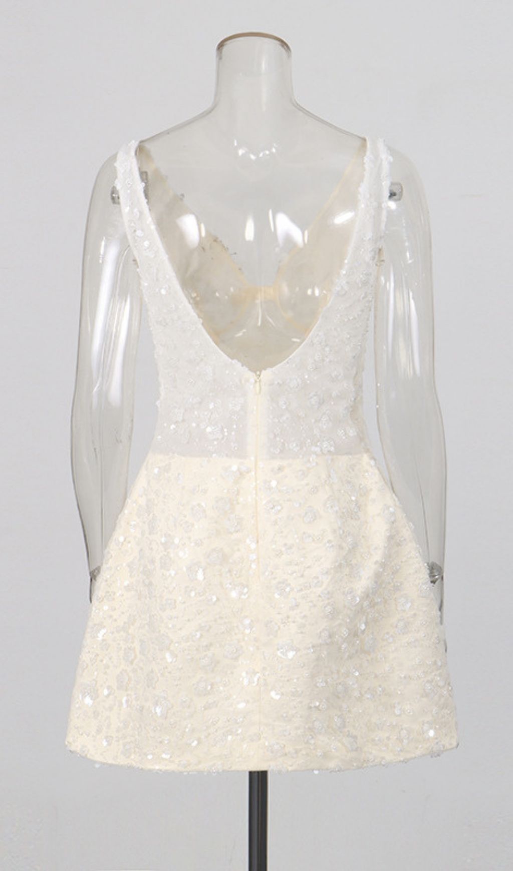 69e8c43c339d41ad07aa2007c8dc70ce.jpg Fashionslee Women Lilah Sequin Beaded Mini Dress