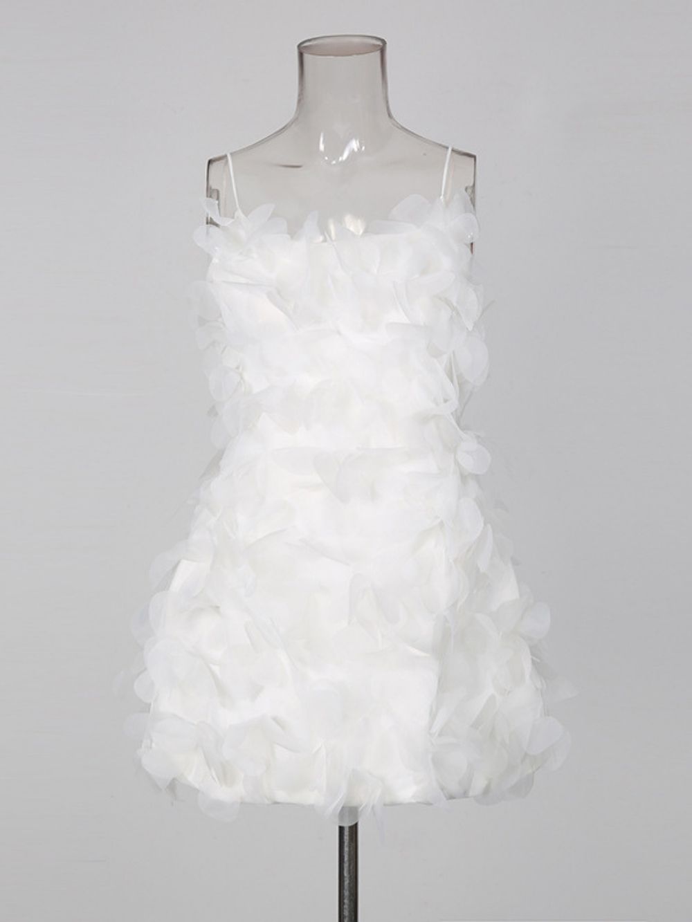 Madelyn Petal Embellished Mini Dress - OWNCI Madelyn Petal Embellished Mini Dress - OWNCI