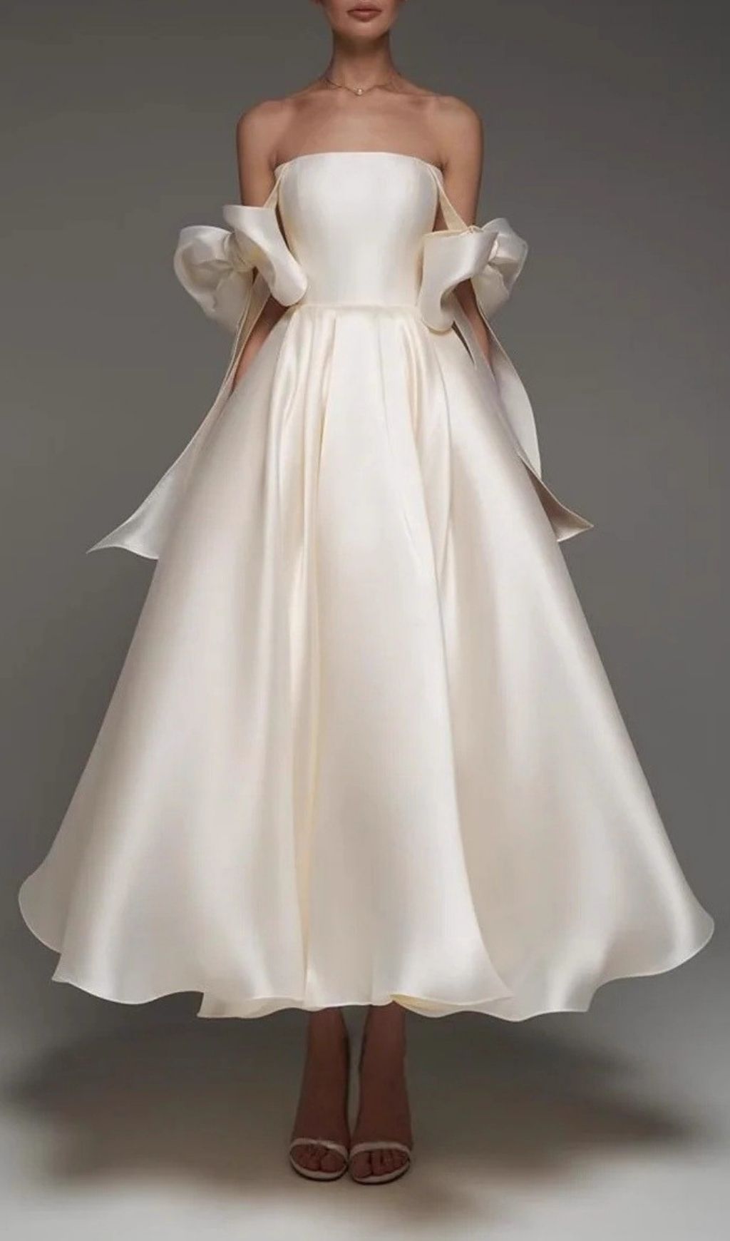 Fashionslee Women Lennie Bow Midi Dress