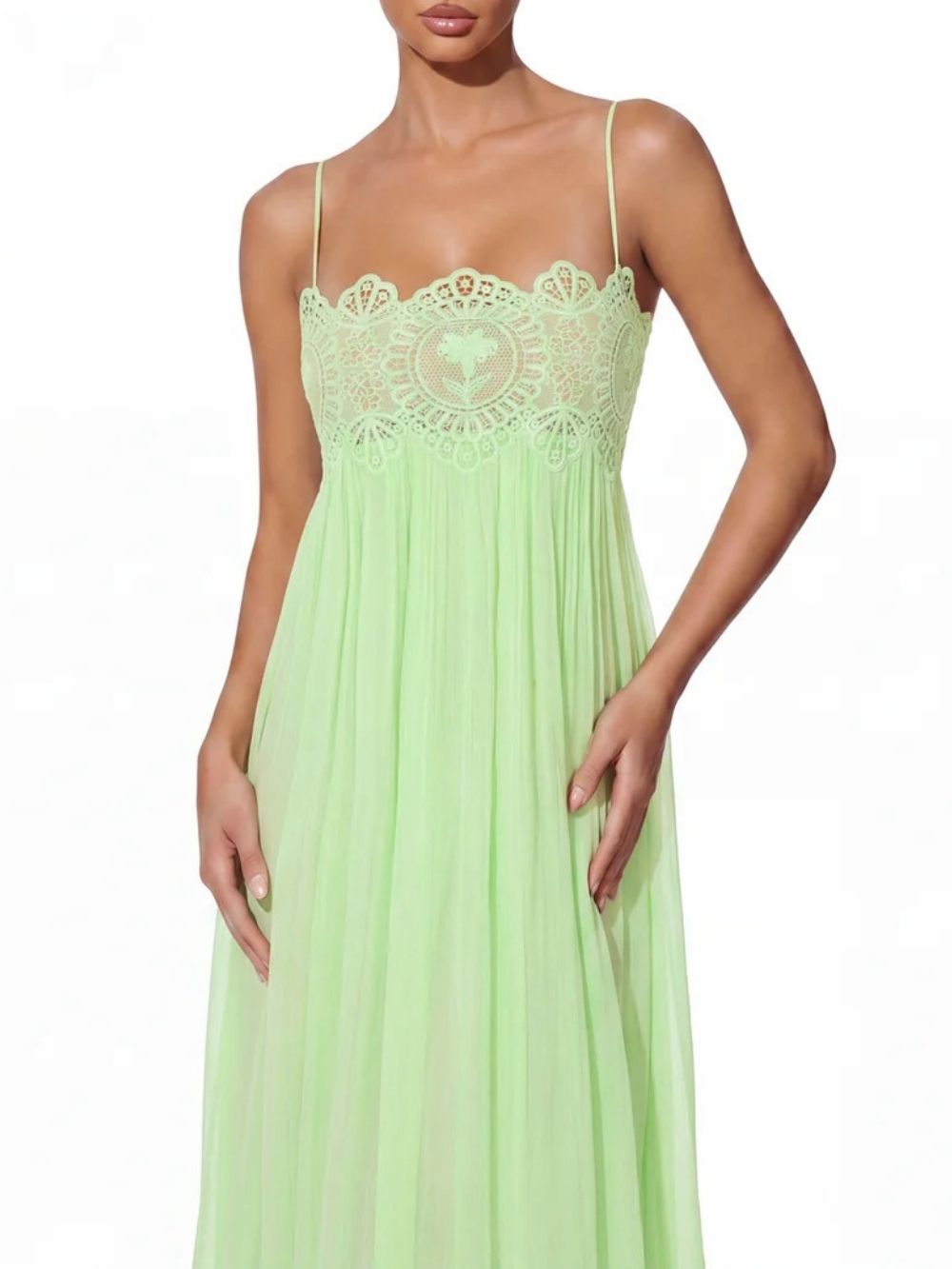 726c207ff6cf0a02cd09ecf87adfbc46 Hyquorin Spaghetti Maxi Dress
