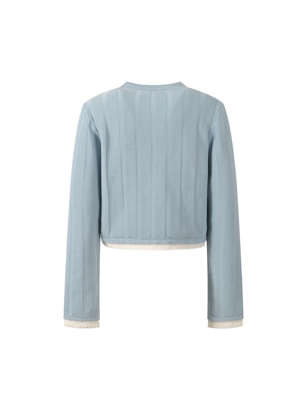 Makana Blue Knit Cardigan - OWNCI Makana Blue Knit Cardigan - OWNCI