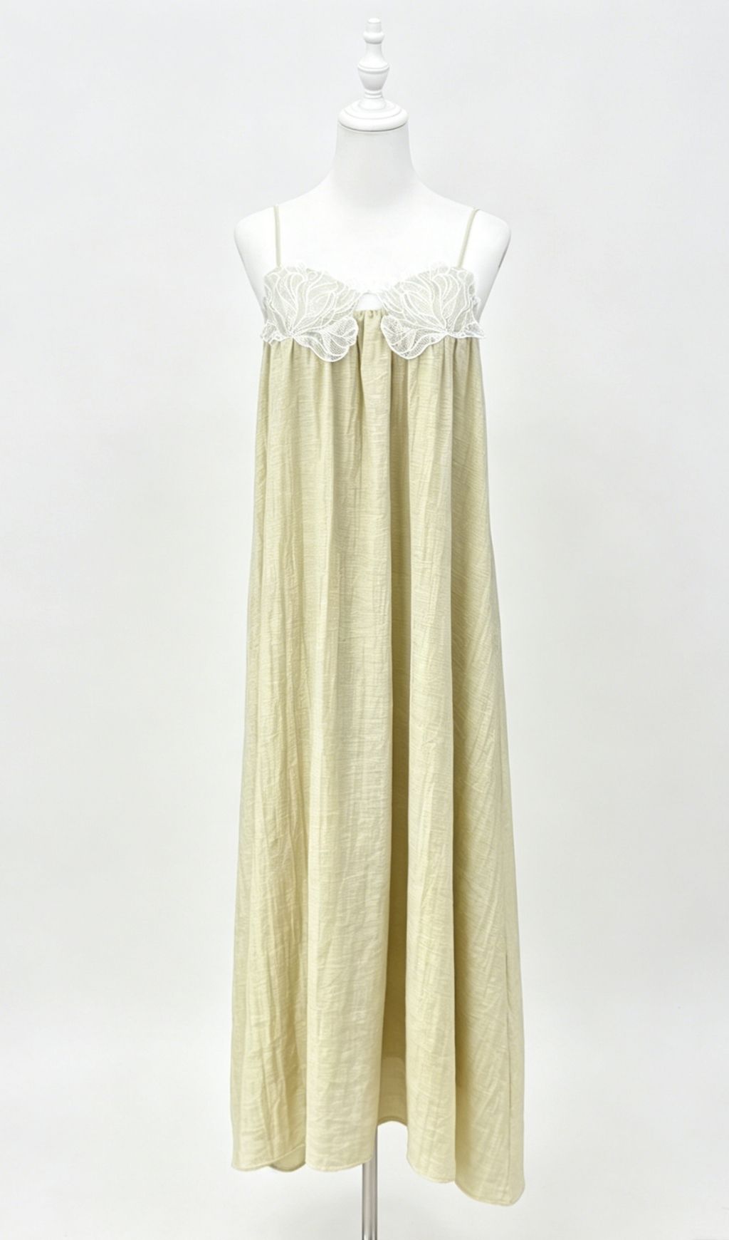 7647b37d2f472865f8c24c38b17c12e3 Iris-Patterned Halter Maxi Dress In Khaki