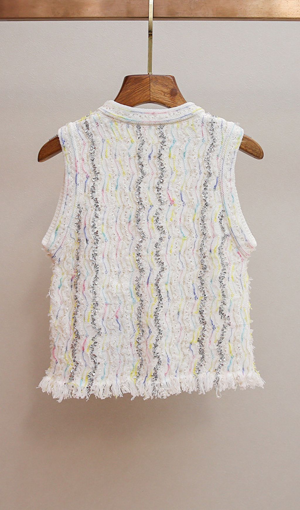 Haunani Knit Vest Cardigan - OWNCI