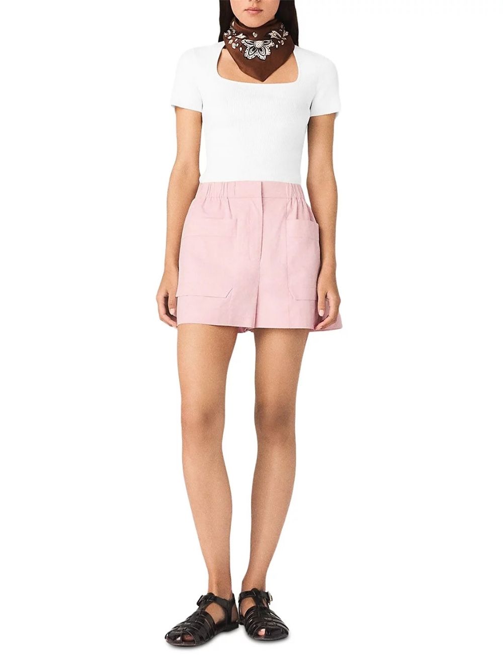 Miyo Ribbed Square Neck Sweater - OWNCI Miyo Ribbed Square Neck Sweater - OWNCI