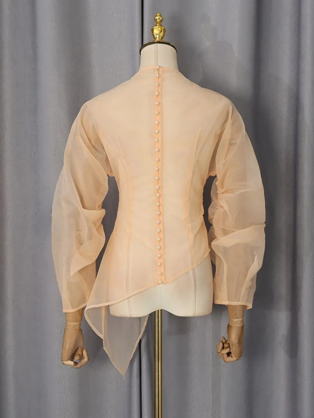 Manal Ruched Top - OWNCI Manal Ruched Top - OWNCI