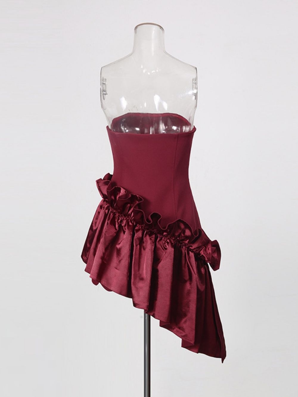 Maeve Red Strapless Mini Dress - OWNCI Maeve Red Strapless Mini Dress - OWNCI