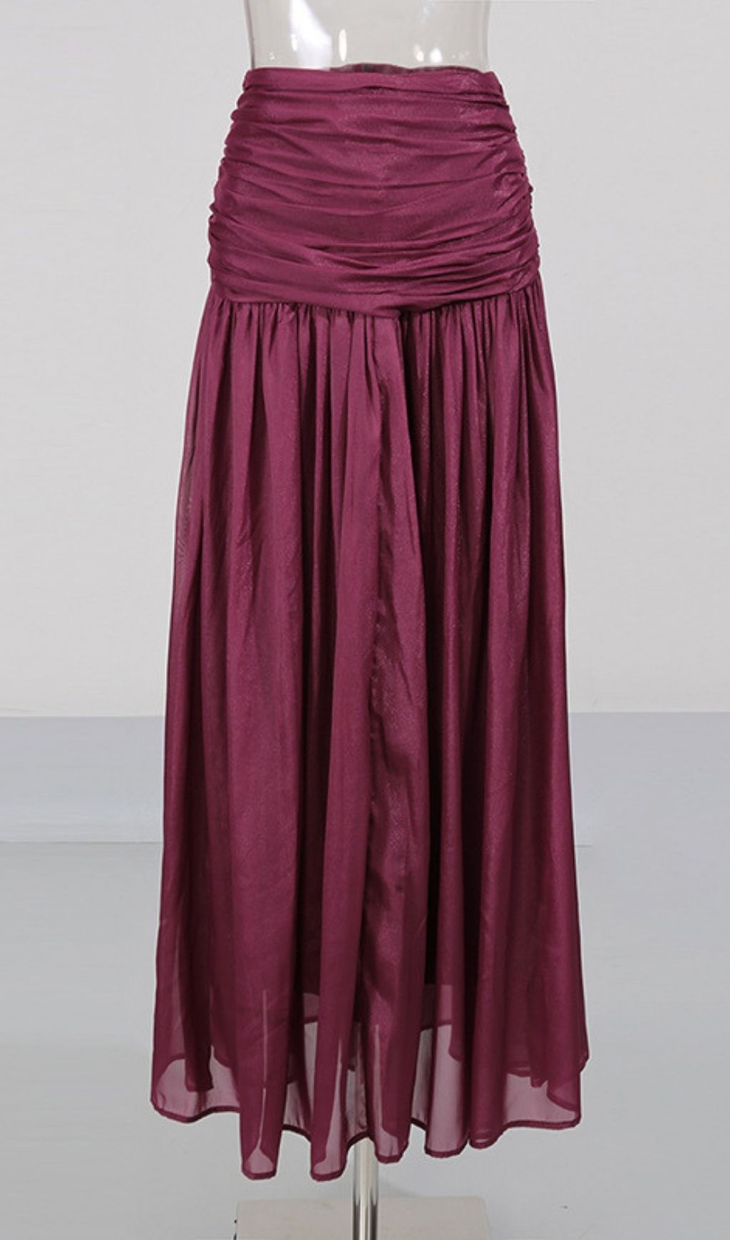 Fashionslee Women Leryn Flower Embellished Top & Maxi Skirt Set