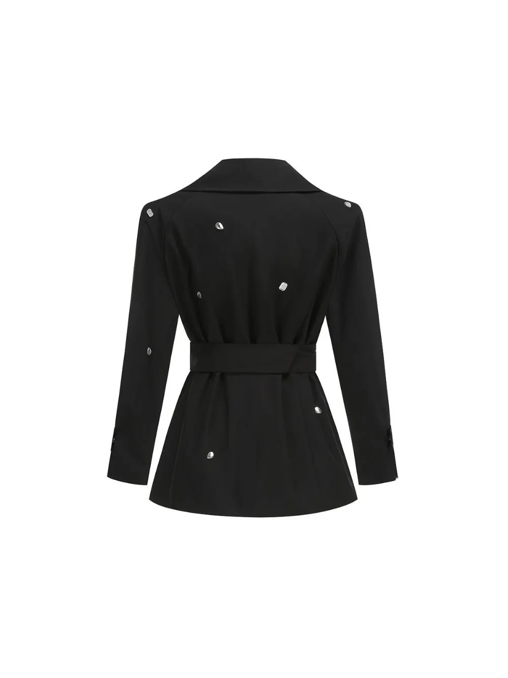 Malika Black Rhinestone Blazer Dress - OWNCI Malika Black Rhinestone Blazer Dress - OWNCI