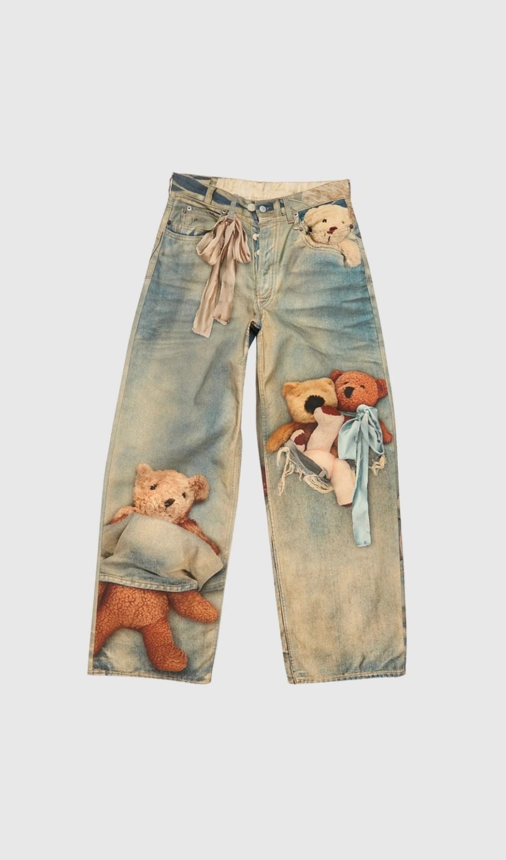 Prima Print Barrel Jeans