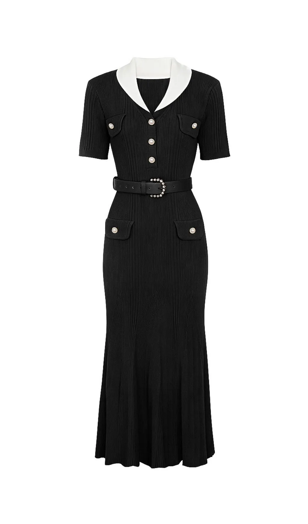 8534c25cb141c3915c2093d86e68006c.webp Fashionslee Women Madelief Short Sleeve Knit Midi Dress