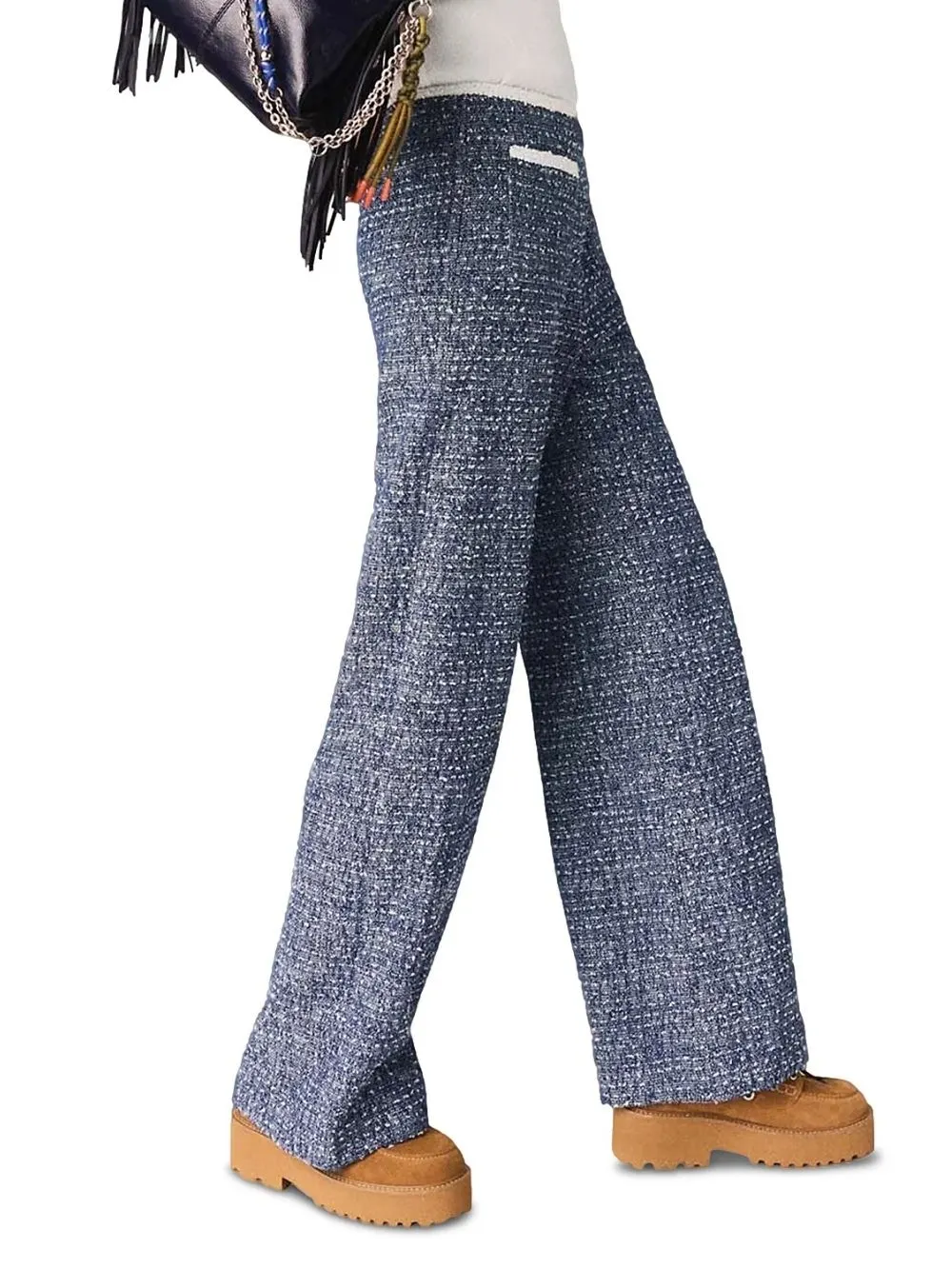 Marled Tweed Pants - OWNCI