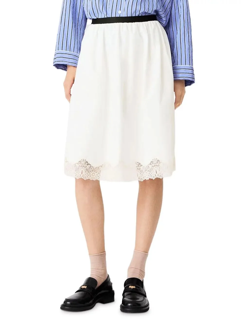 Jentelle Lace Hem Skirt - OWNCI