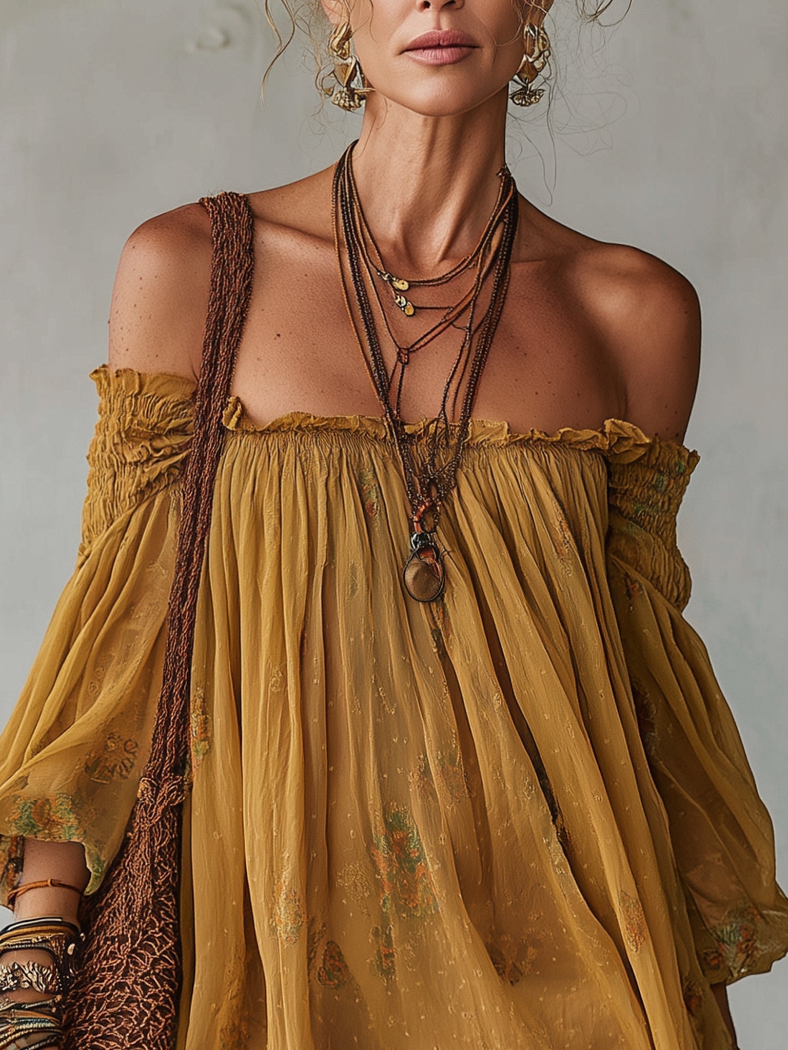 88f7d98660f04e73948dc3b40a3bc4a5 Yellow Chiffon Floral Off Shoulder Mini Dress