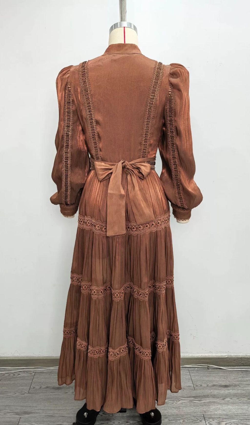 Fashionslee Women Macon Long Sleeve Maxi Dress