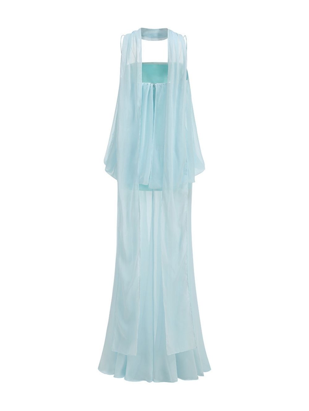 8b0536a013336365aa95eb89c54c96b2 Makyla Blue Strappy Maxi Dress