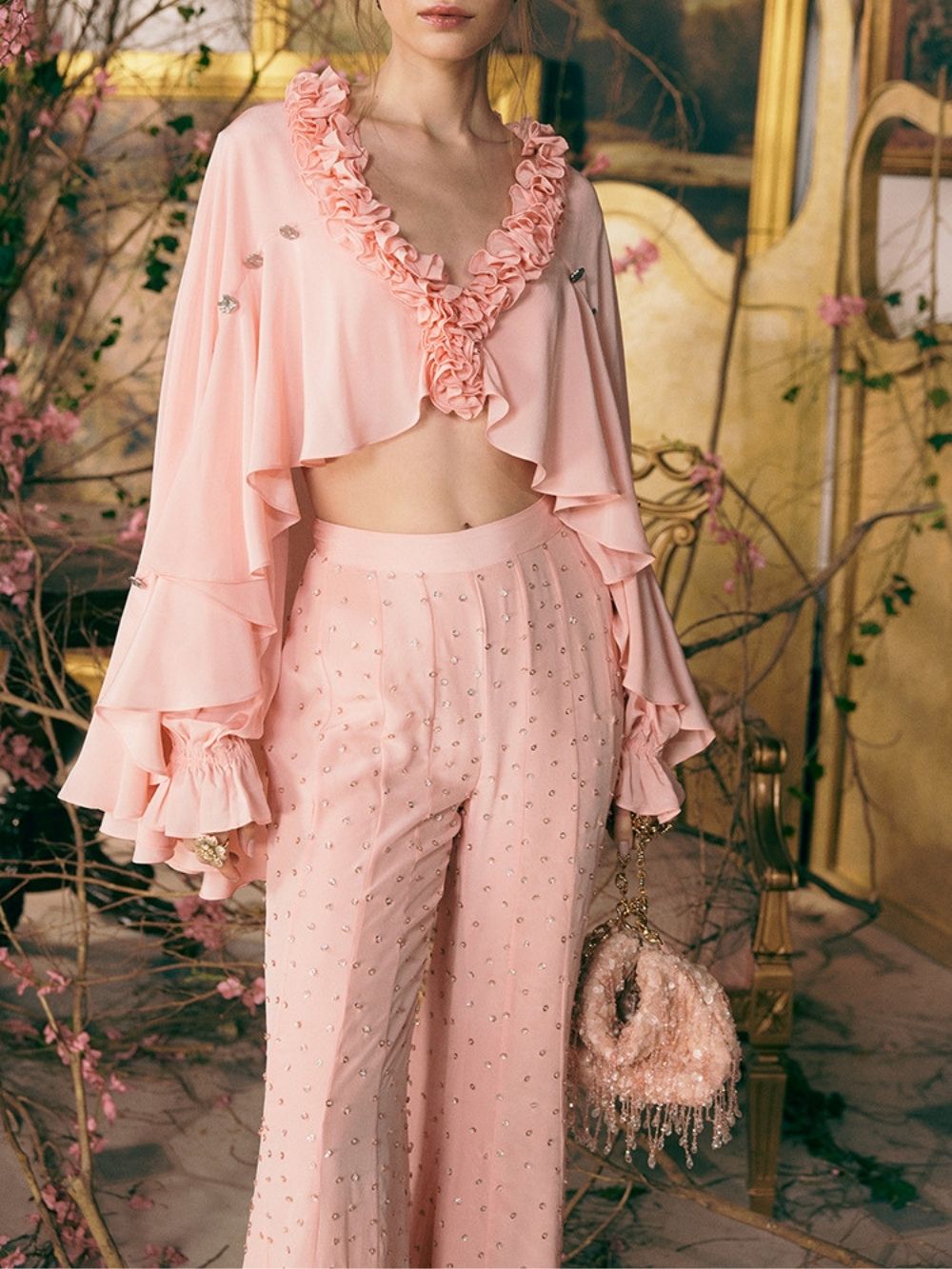 Malaya Embellished Two-Piece Set - OWNCI Malaya Embellished Two-Piece Set - OWNCI