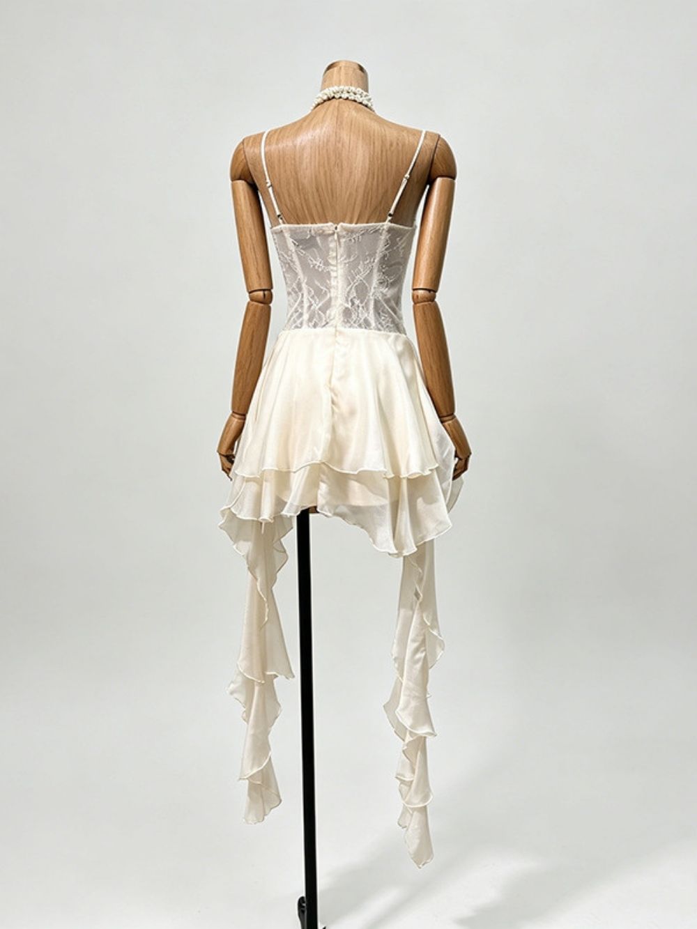 Madlyn Strappy Lace Mini Dress - OWNCI Madlyn Strappy Lace Mini Dress - OWNCI