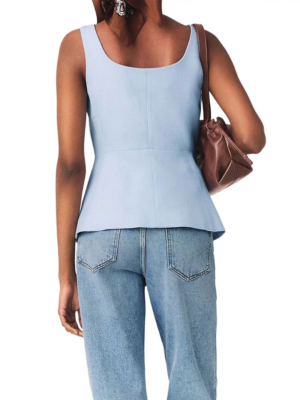 Londibly Sleeveless Tailored Jacket - OWNCI