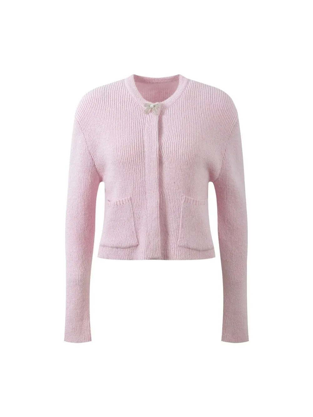Jeweled Bow Cardigan - OWNCI Jeweled Bow Cardigan - OWNCI