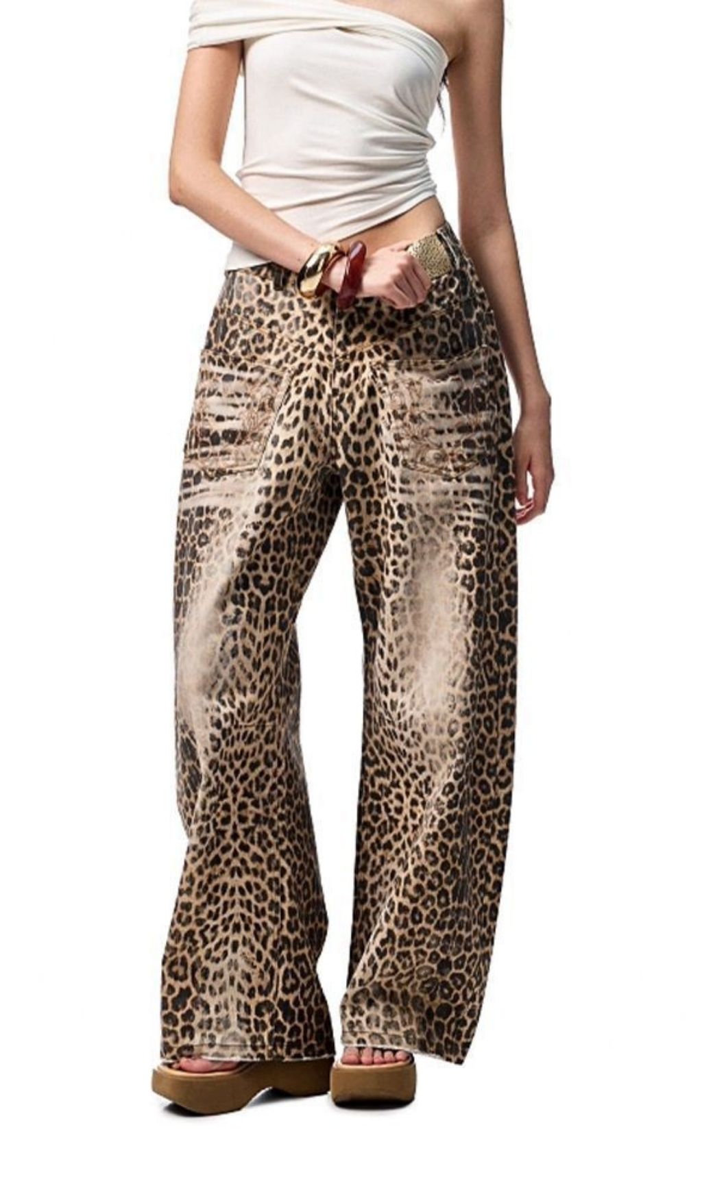 9478690f38db548b173c5342d61a2328 Prima Bleached Leopard Jeans