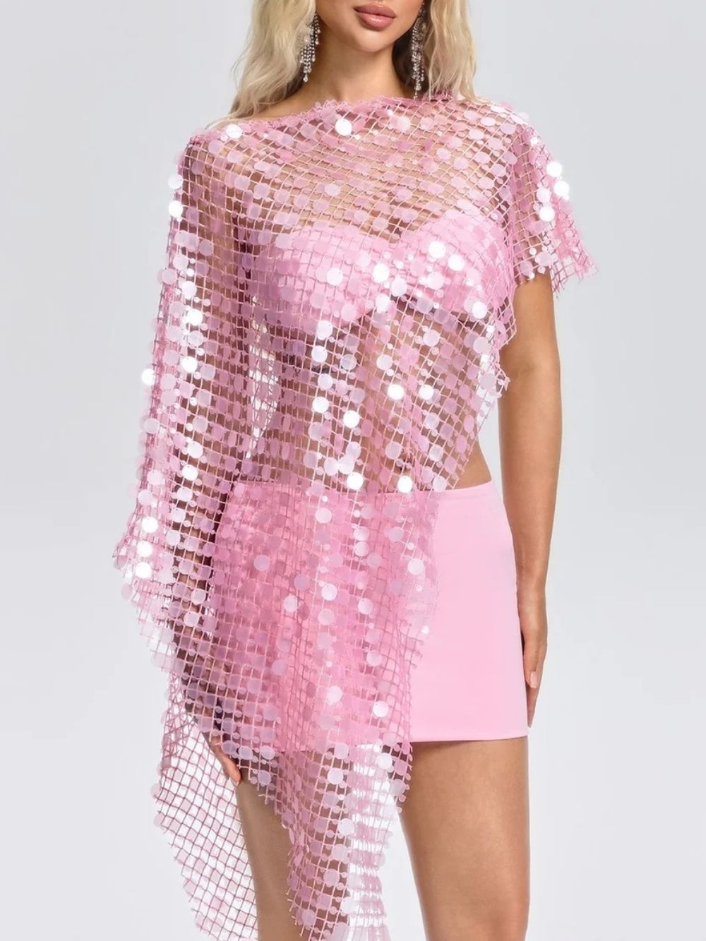 Quelis Sequin Skirt Set - OWNCI Quelis Sequin Skirt Set - OWNCI