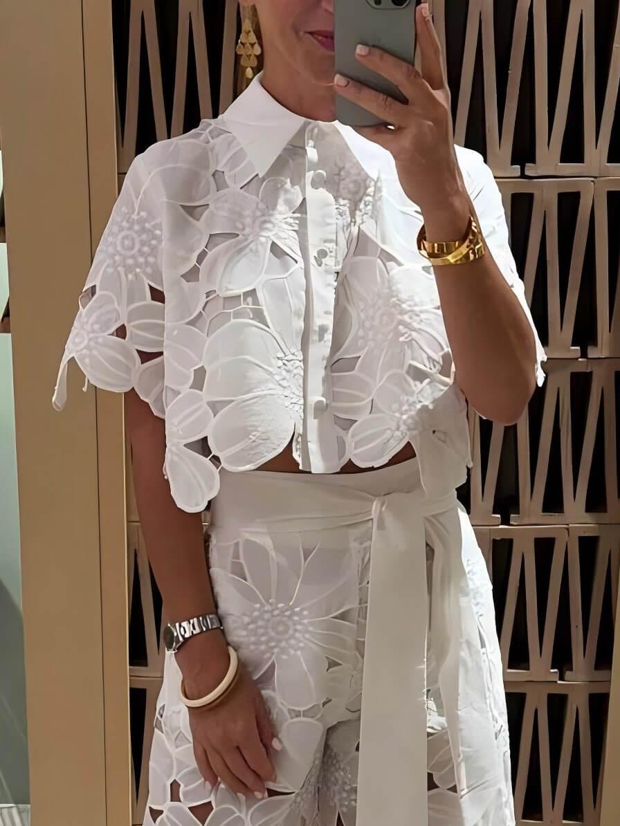 9678cbc1d216504e5a73ec4e1e011d8e Exquisite Floral Embroidery Sexy Hollow Suit