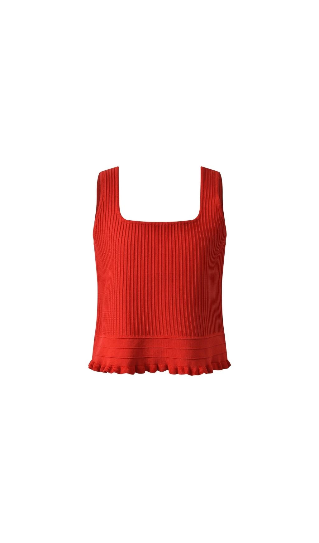 Fashionslee Women Ruffled Knit Top