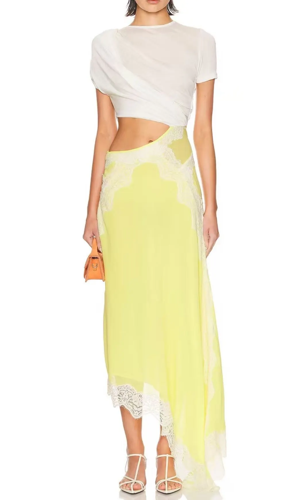 Fashionslee Women Lettie Cutout Lace Maxi Dress