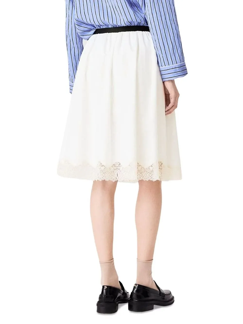 Jentelle Lace Hem Skirt - OWNCI