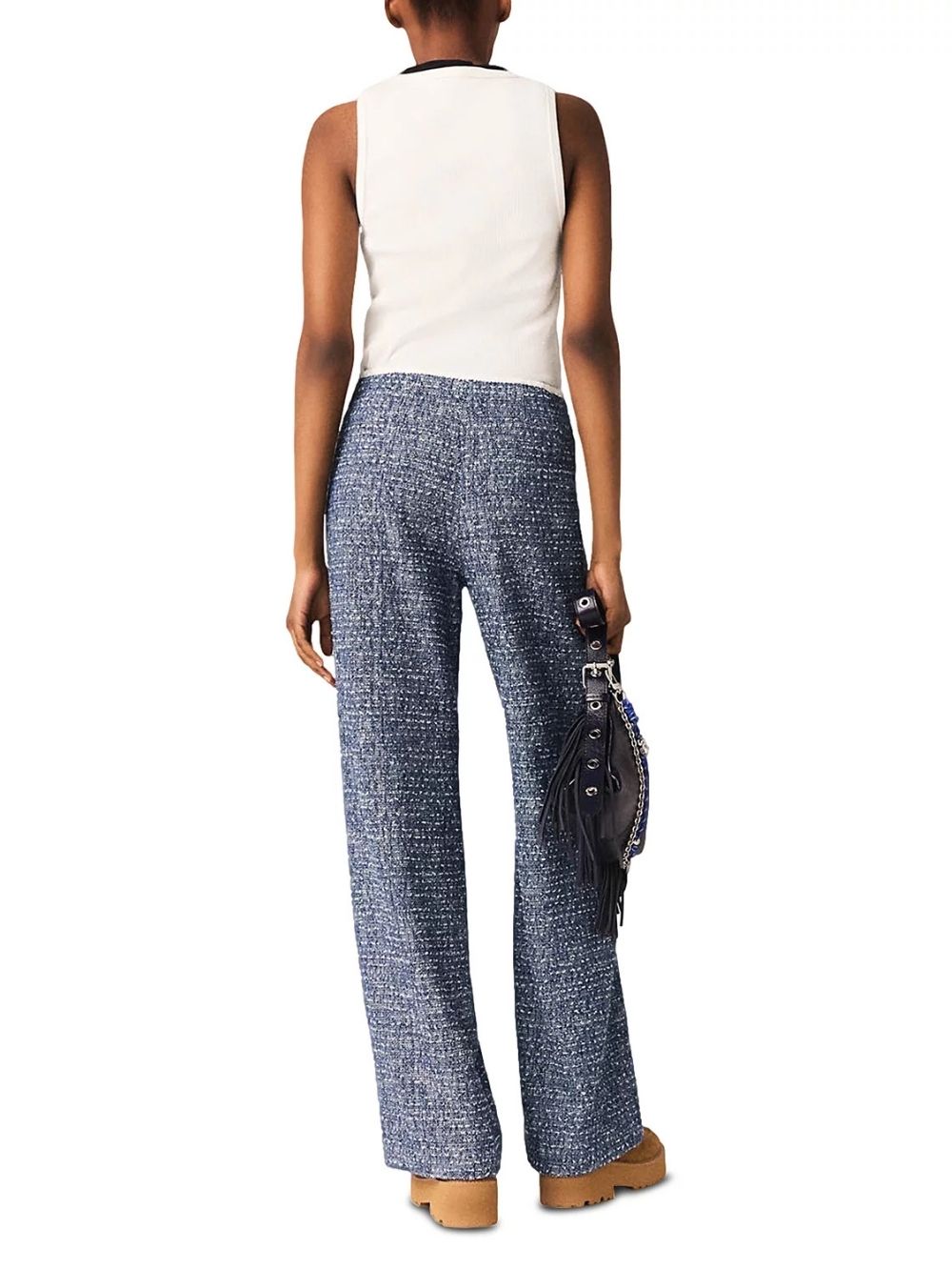 Marled Tweed Pants - OWNCI Marled Tweed Pants - OWNCI