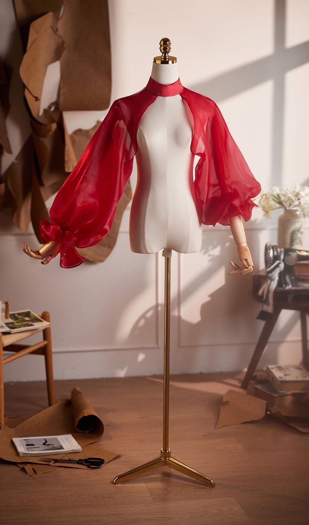 Leilani Red Shawl