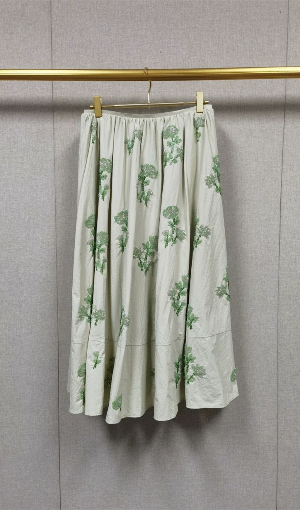 Fashionslee Women Embroidered Technical Skirt