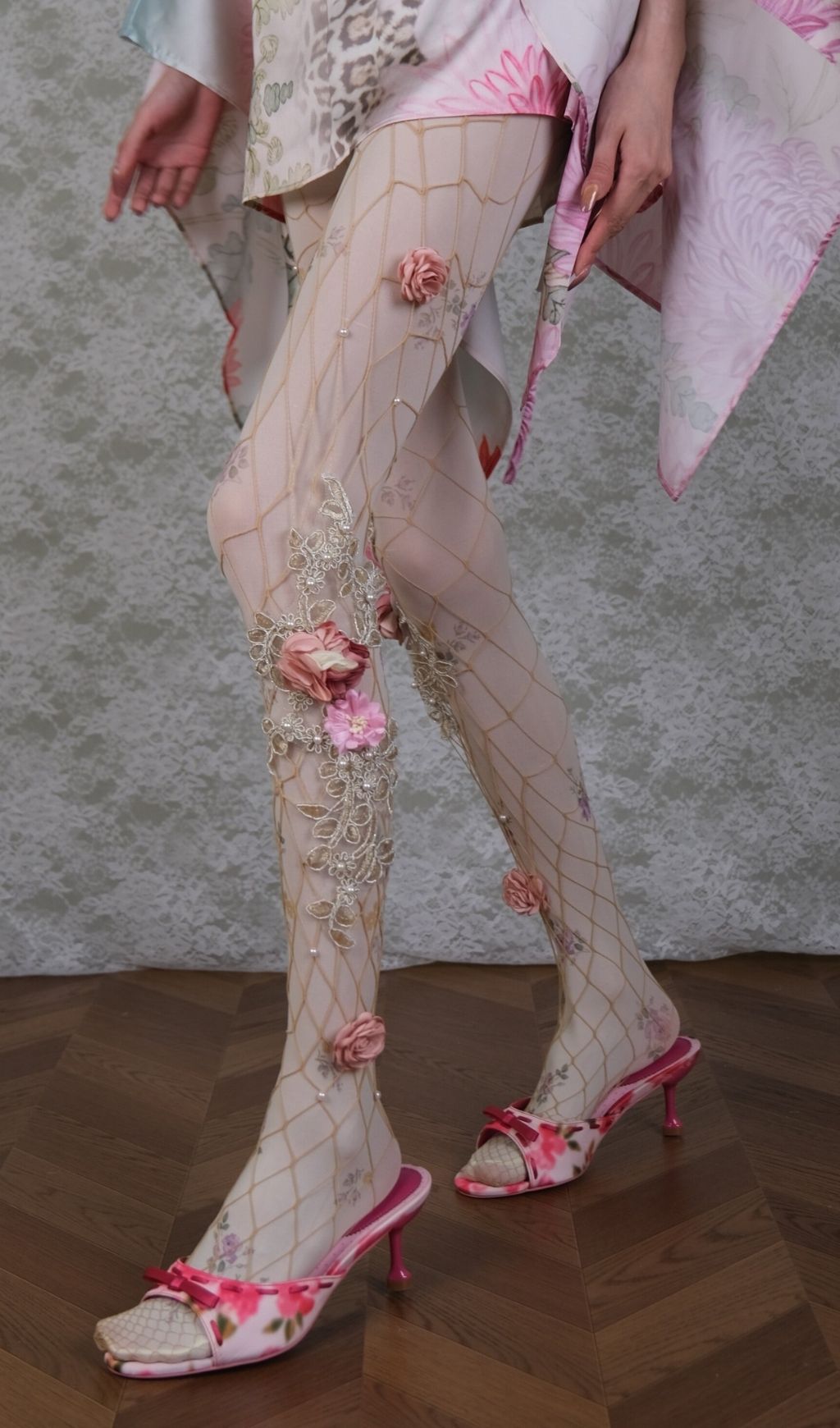 add581676f41380d445f54c88e3afd06 Floral Tights Set