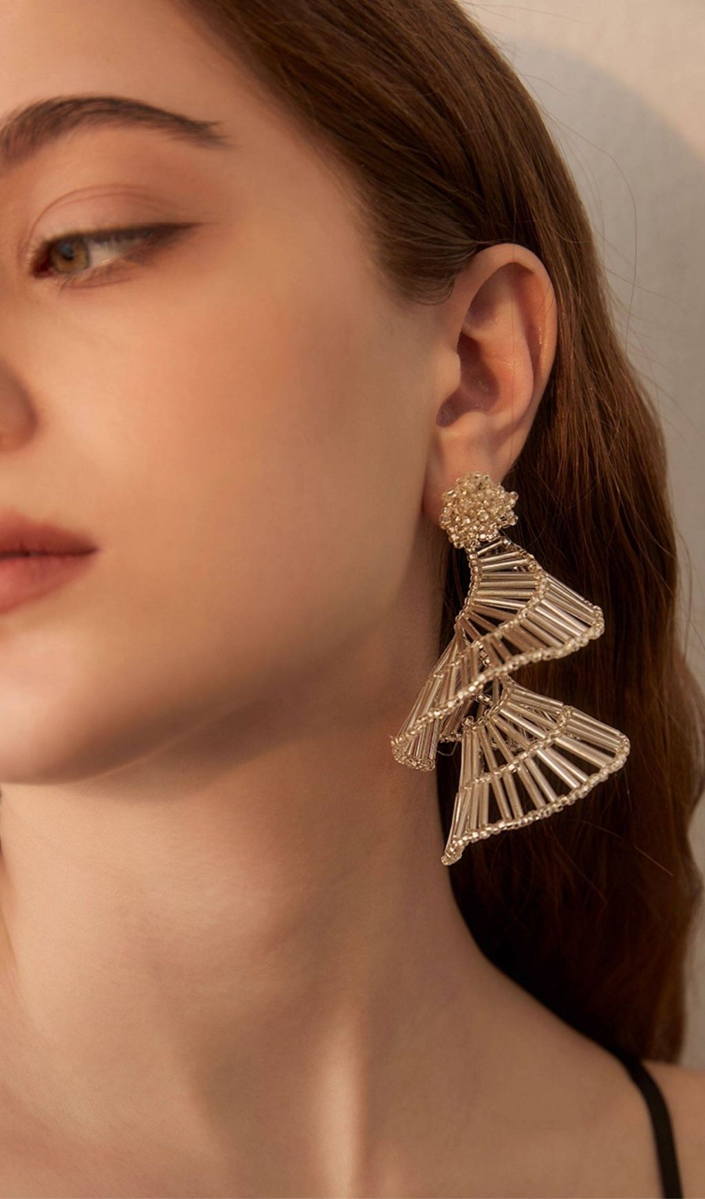 Fashionslee Women Leighna Fan-Shaped Earrings
