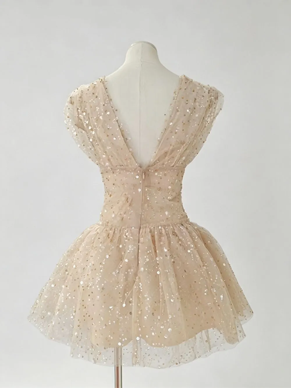 Madelia Corset Sequin Mini Dress