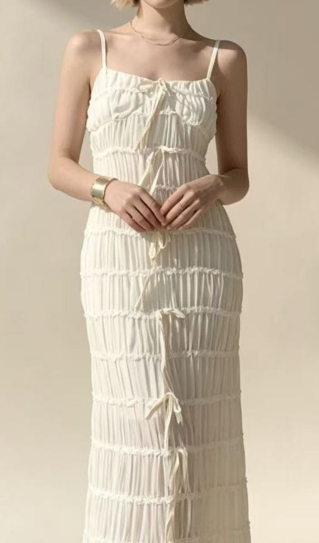 b158d9faadd452898a12228952dc1217.jpg Fashionslee Women Caelveth Spaghetti Ruched Maxi Dress