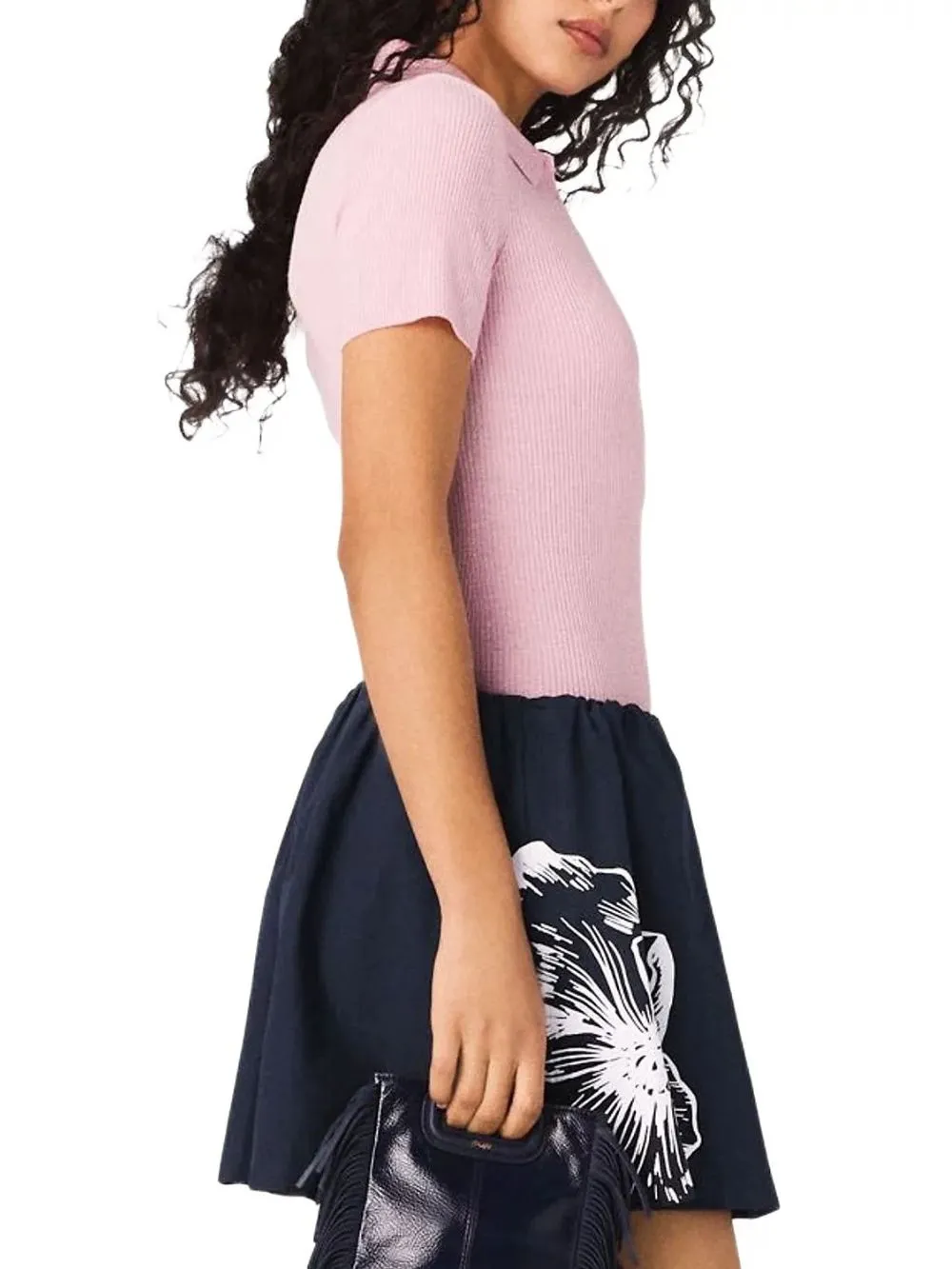b53135eb54f620362b4ce622f91e75d0 Floral Mini Skirt
